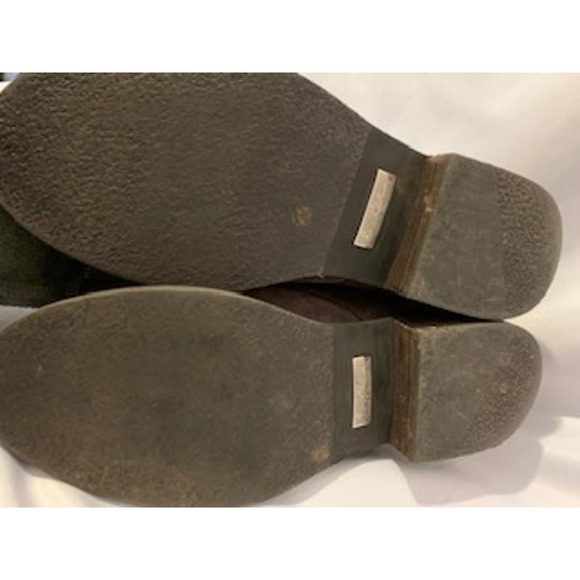 Sam Edelman Suede Brown Leather 9.5 Womens  Lace Up Boot - Picture 6 of 9